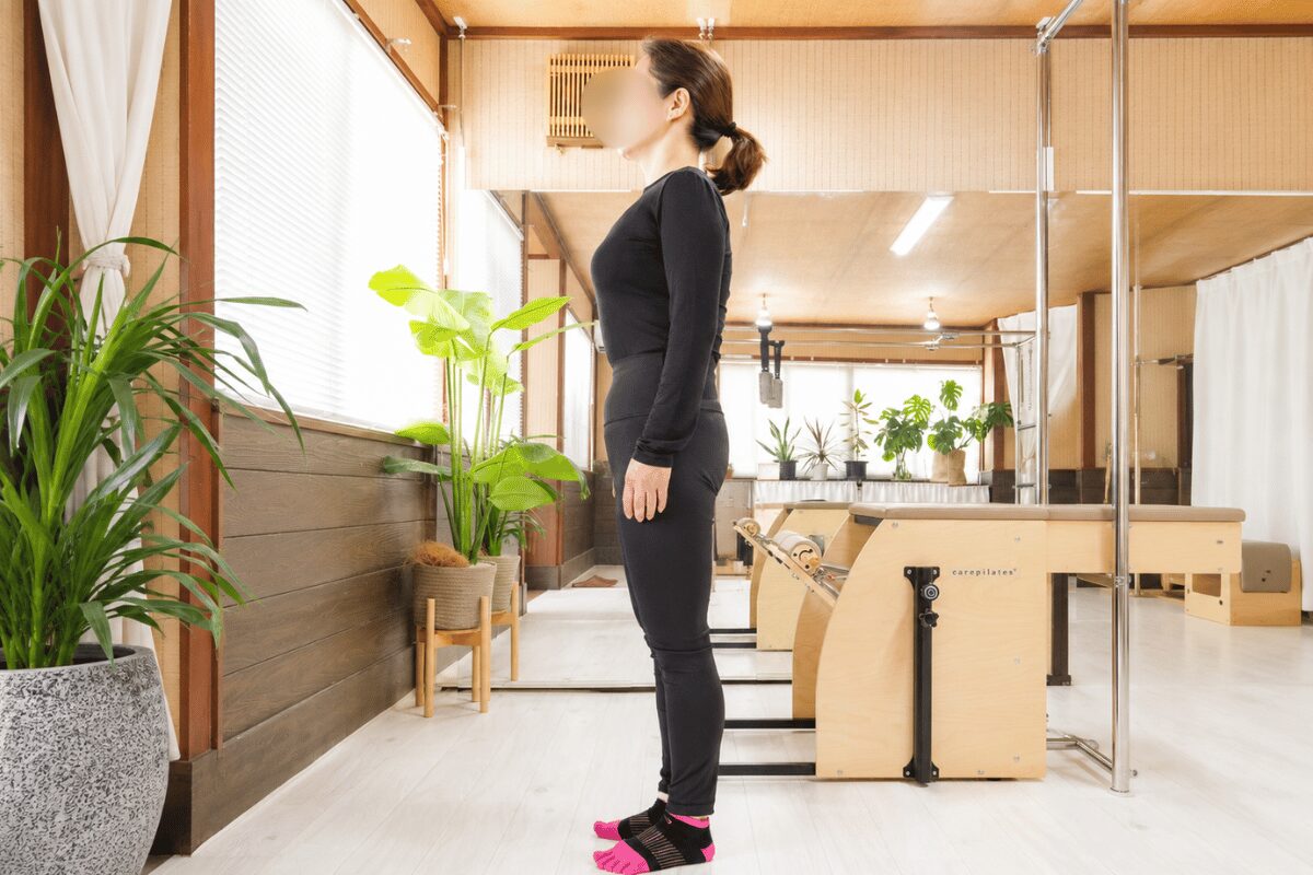 姿勢に自信が持てる